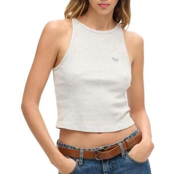 Superdry Camiseta tirantes Essential Logo Racer para mujer