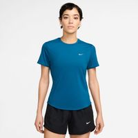 nike swift camiseta de running mujeres - verde plateado