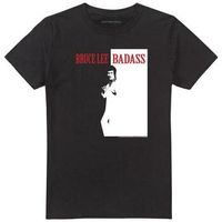 bruce lee camiseta badass para hombre