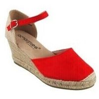 amarpies mocasines zapato senora 26484 acx rojo para mujer