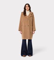 weekend max mara para mujer 2625016052650 abrigo tropico marron 36 beige casual lana clasico