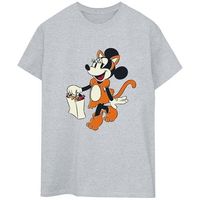 disney camiseta manga larga cat trick or treat para mujer
