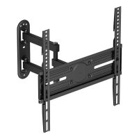 soporte monitortv aisens wt65tsle-321 giratorio 35kg vesa 400x400mm 32-65r acero