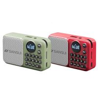 sansui u1 radio fm altavoz bluetooth portatil altavoces magneticos dobles integrados soporte para tarjeta tf disco u rep