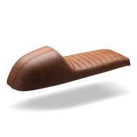 asiento completo universal para moto classic marron