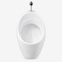 urinario de pared ceramico blanco 340 x 320 x 620 mm