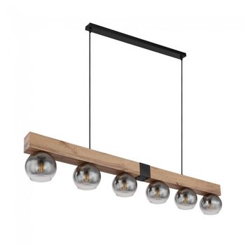 Lámpara colgante moitas (6 luces)