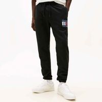 tommy jeans pantalones tjm slim rwb flag sweatp para hombre