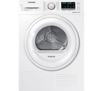 Samsung Tumble Dryer DV80M50101W/EU 8 kg Heat Pump  - White, White