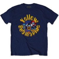 the beatles camiseta manga larga yellow submarine baddies para hombre