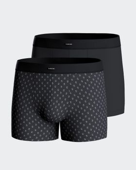 Pack 2 boxers de punto de hombre en Algodón