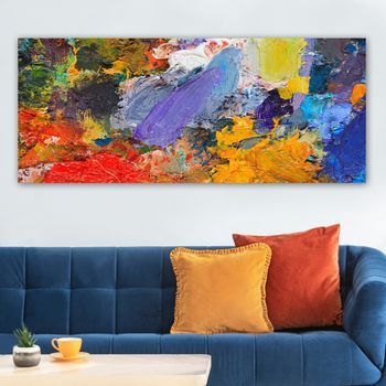 Pintura Decorativa Lienzo Yty269895851_50120 Multicolor 50x120