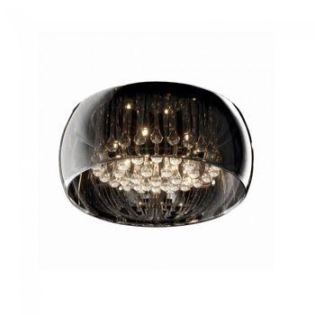 Plafón de techo crystal (6 luces)