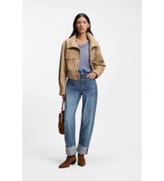 boss para mujer 50552349 jeans ballon azul 2928 casual algodon denim