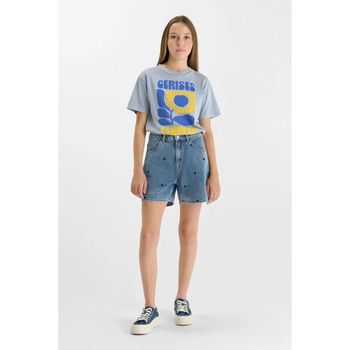 Le Temps des Cerises Short niña Shorts vaqueros EVAGI para niña
