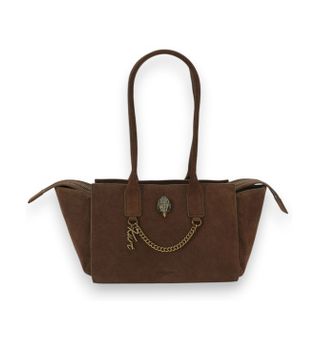 Kurt Geiger para mujer. 6152330209 Bolso de Ante Shopper Sloane marrón (OSFA), Casual