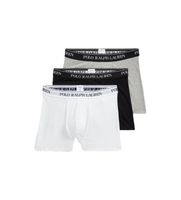 polo ralph lauren para hombre 714835887004 pack de tres boxers brief negro gris blanco xxl homewear algodon