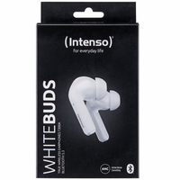 intenso buds t302a auriculares tws con anc white