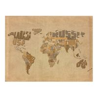 papel pintado 3d - mapa de los exploradores 200x154 cm