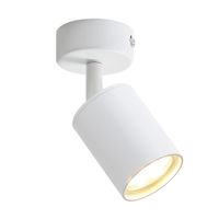 impulse - foco de techo de metal color blanco 6 cm gu10