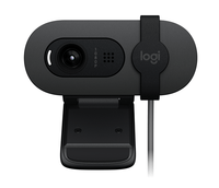 webcam logitech brio 105 full hd 1080p webcamgraphiteusb n a
