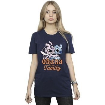 Disney Camiseta Ohana para mujer