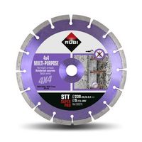 disco diamante stt superpro 230 mm - rubi - 30976