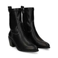 lodi botines con tacon mujer - negro talla 41