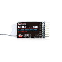 radiolink r8ef 24ghz 8ch receptor rc pwm ppm sbus de larga distancia para transmisor rc t8fb t8s avion coche barco