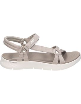 Sandalias Cómodo De Mujer Skechers 141451-tpe Color Taupe 40