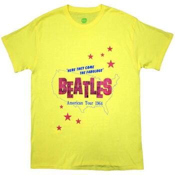The Beatles Camiseta manga larga American Tour '64 para hombre
