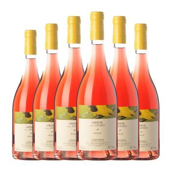 Aspres Vino Rosado Oriol Rosat Empordà 75 Cl 14.5% Vol. (pack De 6 Unidades)