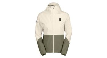 Chaqueta impermeable scott explorair light 2 5l beige khaki  mujer