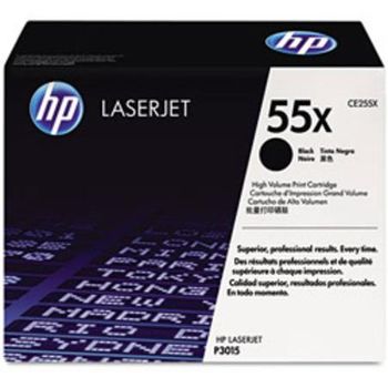 HP Laserjet 55X Original Black High Capacity Toner Cartridge (CE255X)