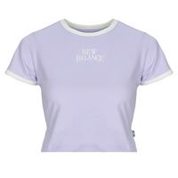 new balance camiseta linear heritage ringer tshirt para mujer