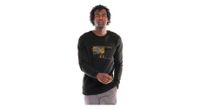 camiseta de manga larga artilect path crew negra hombre