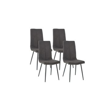 Pack de 4 sillas nina color negro