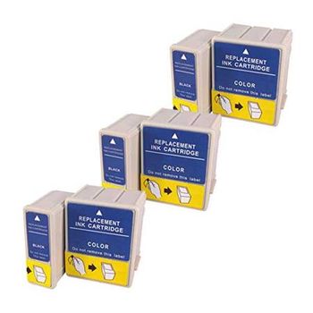 Compatible Multipack Epson T019/T020 3 Full Sets Ink Cartridges (6 Pack)