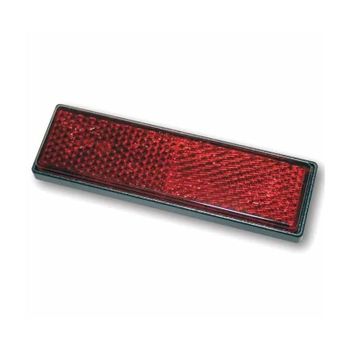 Reflector trasero 94x28mm M4 rojo