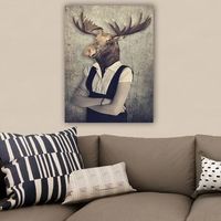 pintura decorativa lienzo 14384480370100 multicolor 70x100 cm