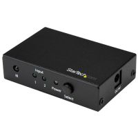startech switch conmutador hdmi de 2 puertos 4k 60hz