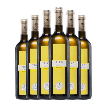 Bodega De Moya Vino Blanco Tibó Blanco Utiel-requena Crianza 75 Cl 13% Vol. (pack De 6 Unidades)