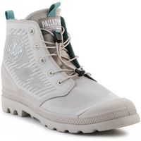 palladium zapatillas altas pampa lite travel vt 74472-096-m natural grey para hombre