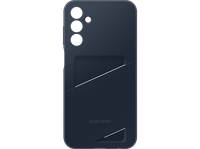 funda movil - samsung galaxy a15 5g trasera bolsillo para tarjeta negroazul
