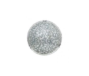 Lampara plafon cristal color cromo serie tenor 30cm