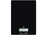 balanza de cocina - ok 3220 peso maximo 5kg display lcd apagado automatico negro