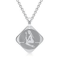 cadena de plata signo zodiacal virgo