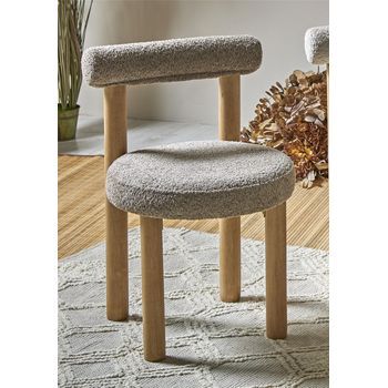 Silla Nassor Rizo Suave Topo 40x52x80 Cms