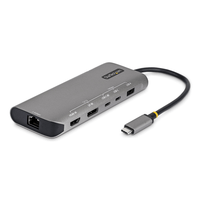 adaptador multipuertos usb4 para 2 pantallas - pd 140w