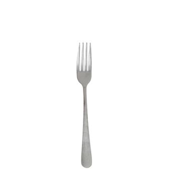 Set 12 tenedores postre acero inox 19x2,3x2,4 cm